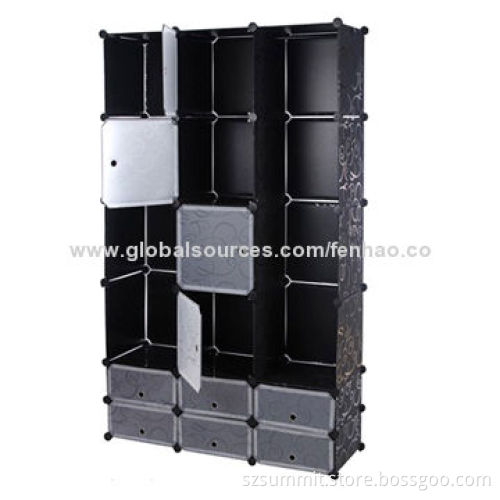 Interlocking Large Size DIY Wardrobe, Also Available in White ColorNew
